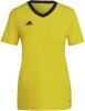 Adidas Entrada 22 Women's Jersey - Team Yellow / Black