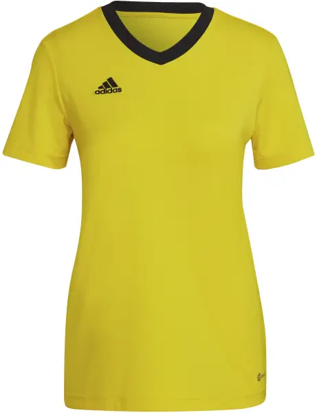 Adidas Entrada 22 Women's Jersey - Team Yellow / Black