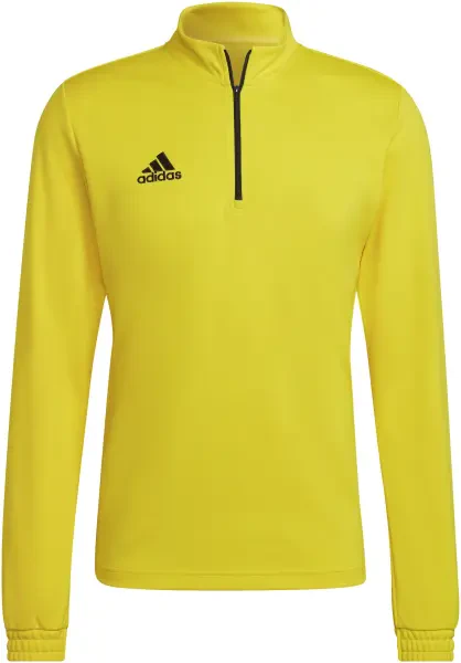 Adidas Entrada 22 1/4 Zip Track Top - Team Yellow / Black