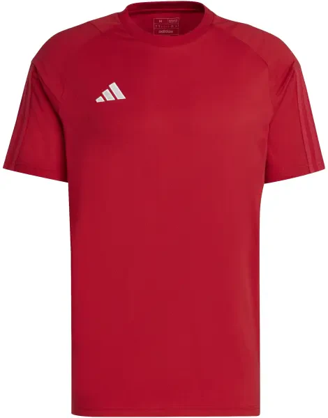 Adidas Tiro 23 Competition Cotton T-Shirt - Team Power Red / White