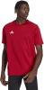 Adidas Tiro 23 Competition Cotton T-Shirt - Team Power Red / White