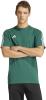 Adidas Tiro 23 Competition Cotton T-Shirt - Team Dark Green / White