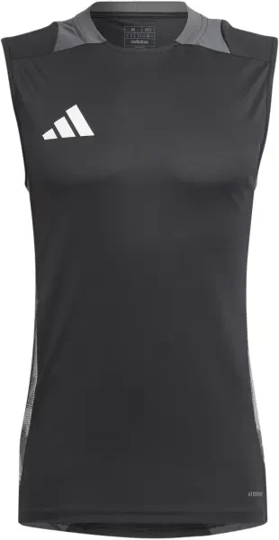 Adidas Tiro 24 Competition Training Sleeveless Jersey - Black / Team Dark Grey