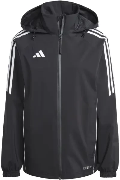 Adidas Tiro 24 Women's Rain Jacket - Black / White