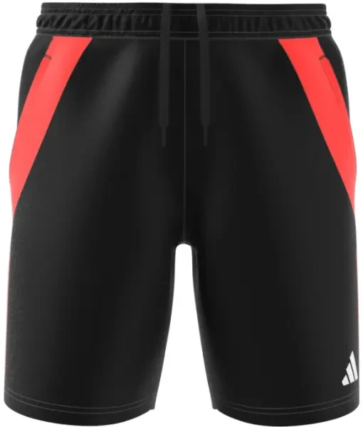 Adidas Tiro 24 Downtime Shorts - Black / App Solar Red