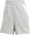 Adidas Tiro 24 Women's Sweat Shorts - Medium Grey Heather / White