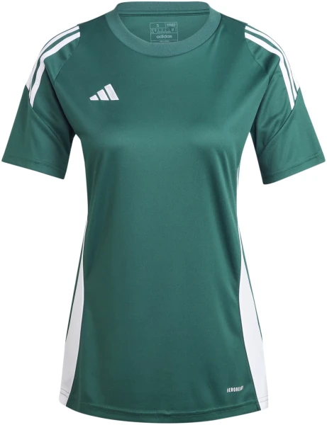 Adidas Tiro 24 Jersey Women - Team Dark Green / White