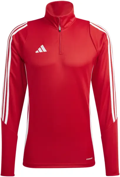 Adidas Tiro 24 1/4 Zip Training Top - Team Power Red / White