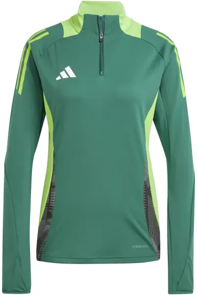 Adidas Tiro 24 Competition Women's 1/4 Zip Training Top - Team Dark Green