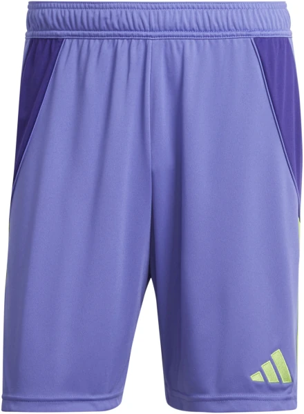 Adidas Tiro 24 Goalkeeper Shorts - Purple / Team Semi Solar Green 2