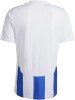 Adidas Striped 24 Jersey - White / Team Royal Blue