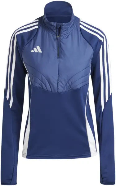 Adidas Tiro 24 Women's Winterized Top - Team Navy Blue / White