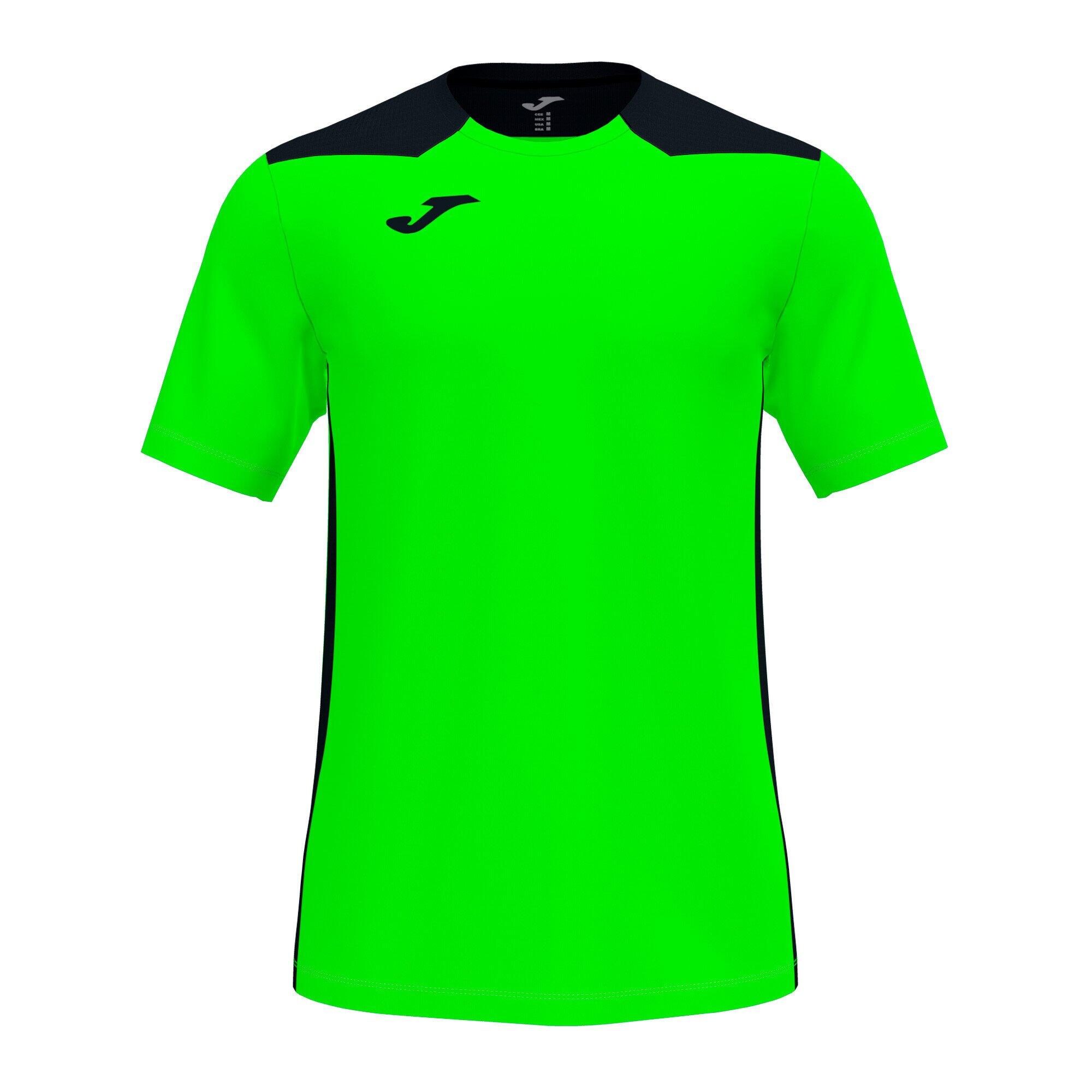 Joma Championship V Camiseta de Tenis Niño - Green Fluor