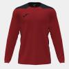 Joma Championship VI Shirt - L/S - Red / Black - 2XS (End of Line)