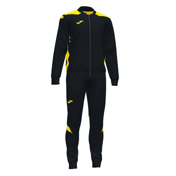 Joma Championship VI Tracksuit - Black / Yellow