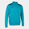 Joma Championship VII 1/4 Zip Sweatshirt - Fluor Turquoise / Navy