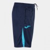 Joma Championship VII Bermuda Shorts - Navy / Fluor Turquoise