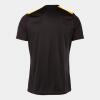 Joma Championship VII T-Shirt - Black / Yellow