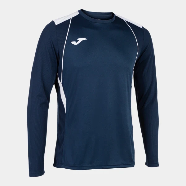 Joma Championship VII L/S T-Shirt - Navy / White