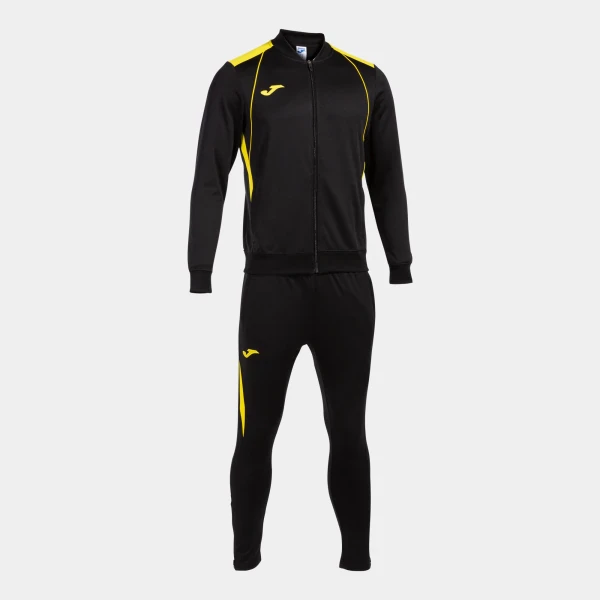 Joma Championship VII Tracksuit - Black / Yellow