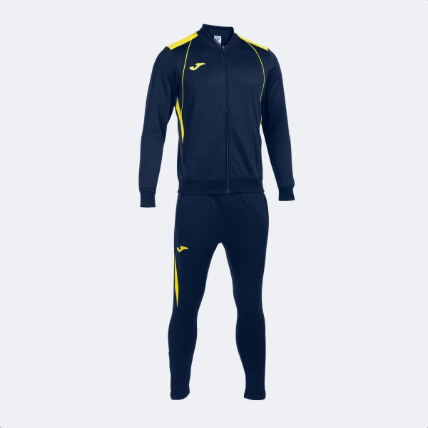 Joma Championship VII Tracksuit - Navy / Yellow