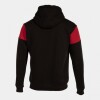 Joma Crew V Hoodie - Black / Red