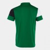Joma Crew V Polo Shirt- Green / Black / White