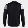 Joma Crew V Sweatshirt - Black / White / Grey