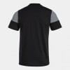 Joma Crew V T-Shirt - Black / Grey
