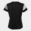 Joma Crew V Womens Shirt - Black / Grey / White