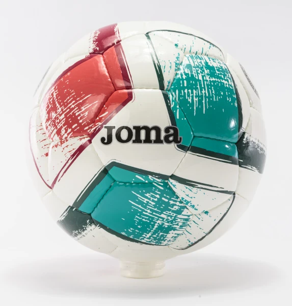 Joma Dali II Training Football - White/Green/Red