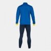 Joma Derby Full Tracksuit - Royal / Yellow / Navy