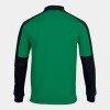 Joma Eco Championship 1/4 Zip Sweatshirt - Green / Black