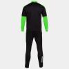 Joma Eco Championship Full Tracksuit - Black / Fluor Green