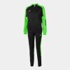 Joma Eco Championship Women's Tracksuit - Black / Fluor Green