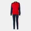 Joma Eco Championship Women's Tracksuit - Red / Navy