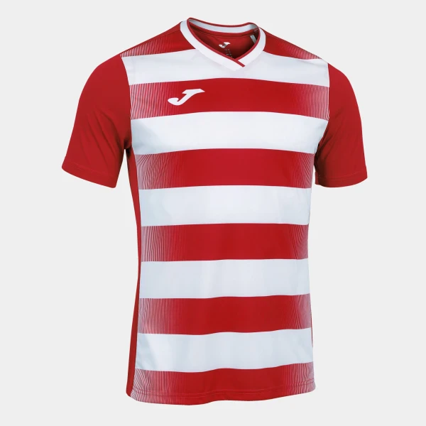 Joma Europa V Shirt - Red / White