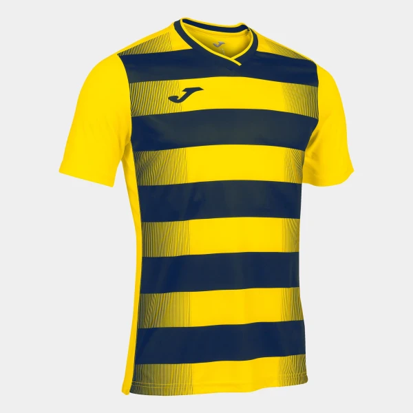 Joma Europa V Shirt - Yellow / Navy