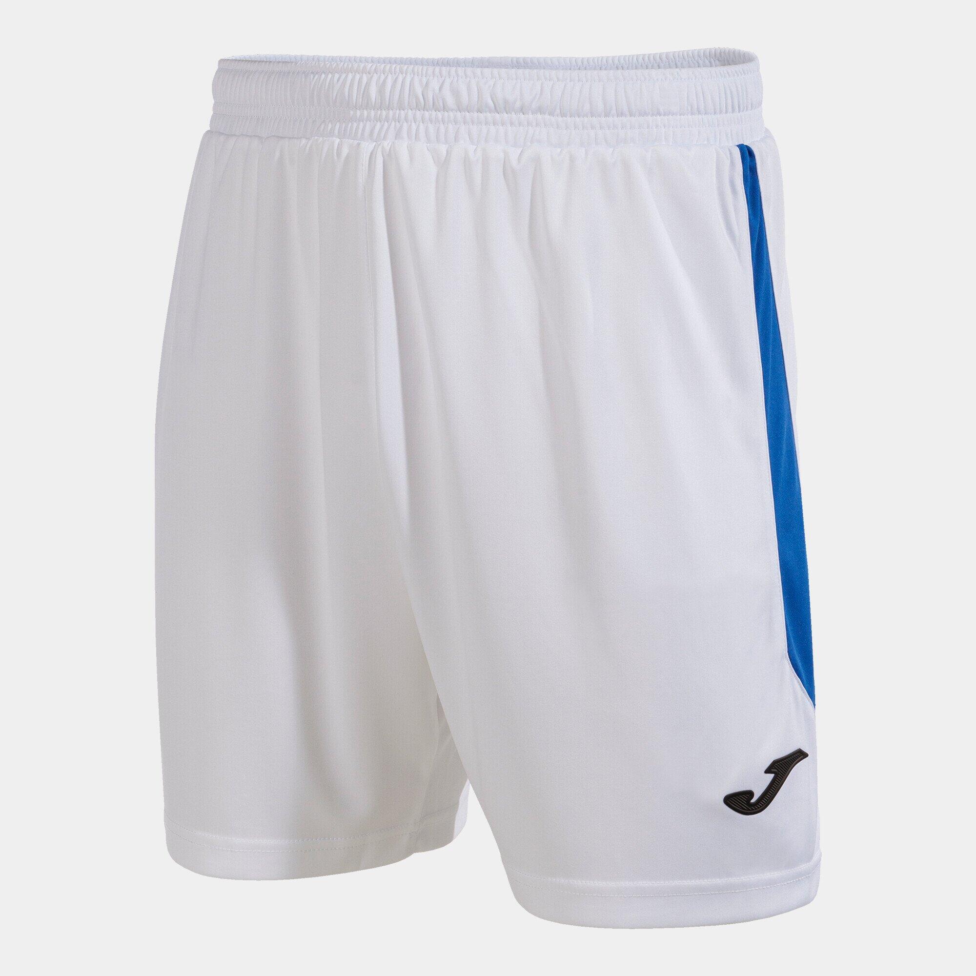 Joma Glasgow Shorts - White / Royal - Total Football Direct