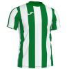 Joma Inter Short Sleeved Shirt - Green Medium / White