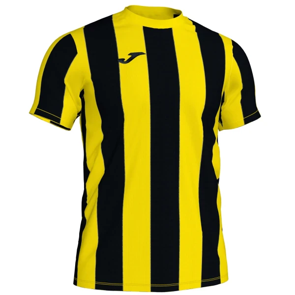 Joma Inter Short Sleeved Shirt - Yellow / Black