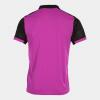 Joma Montreal Polo Shirt- Fluor Pink / Black