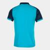 Joma Montreal Polo Shirt - Fluor Turquoise / Navy