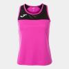 Joma Montreal Women's Tank Top - Fluor Pink / Black