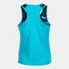 Joma Montreal Women's Tank Top - Fluor Turquoise / Navy