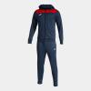 Joma Phoenix II Full Tracksuit - Navy / Red