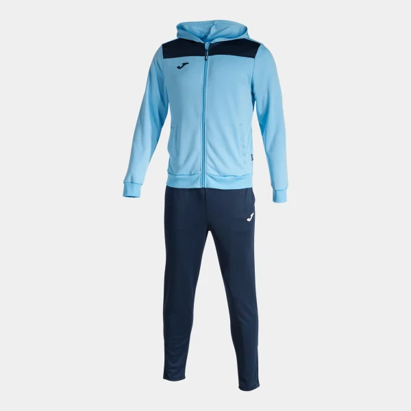 Joma Phoenix II Full Tracksuit - Sky Blue / Navy