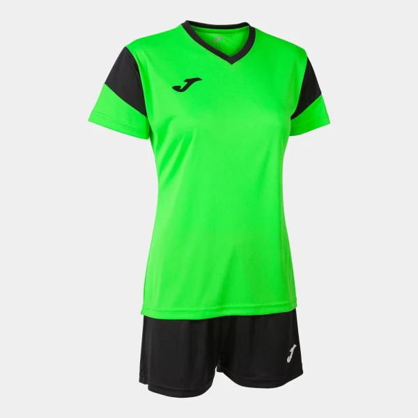 Joma Phoenix Womens Set - Fluor Green / Black