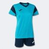 Joma Phoenix Womens Set - Fluor Turquoise / Navy