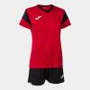 Joma Phoenix Womens Set - Red / Black